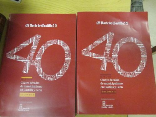 Portada del libro de EL NORTE DE CASTILLA 165 AÑOS Cuatro décadas de municipalismo en Castilla y León 1979-2019