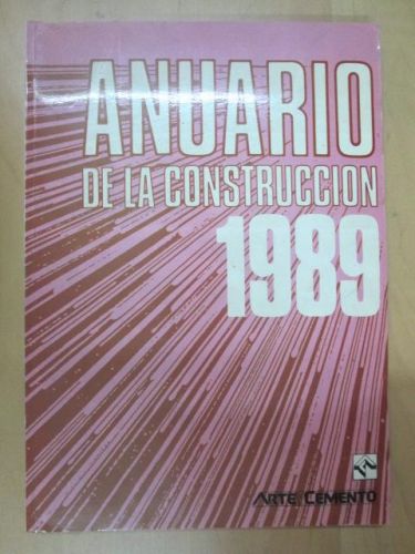 Portada del libro de ANUARIO DE LA CONSTRUCCIÓN 1989