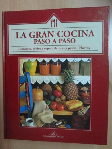 Portada del libro de LA GRAN COCINA PASO A PASO