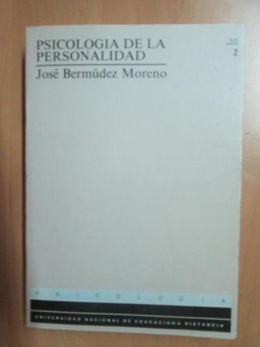 Portada del libro de PSICOLOGÍA DE LA PERSONALIDAD Tomo II