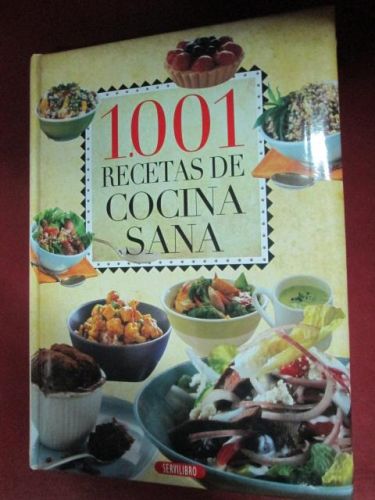 Portada del libro de 1001 RECETAS DE COCINA SANA