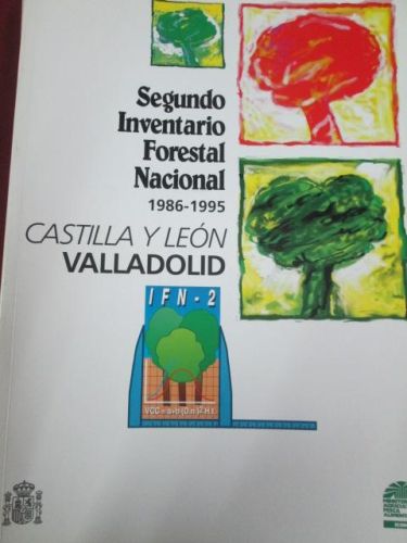 Portada del libro de SEGUNDO INVENTARIO FORESTAL NACIONAL 1986-1995. CASTILLA Y LEON. VALLADOLID
