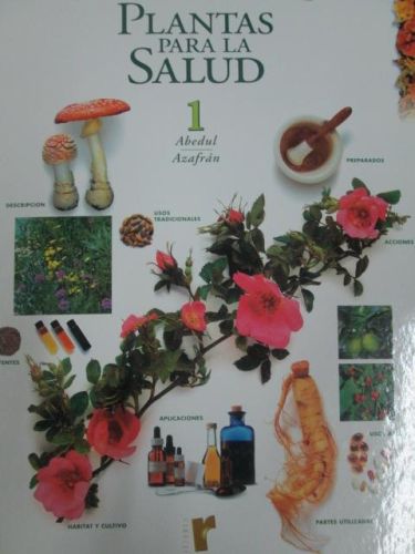 Portada del libro de PLANTAS PARA LA SALUD. 1. ABEDUL. AZAFRÁN