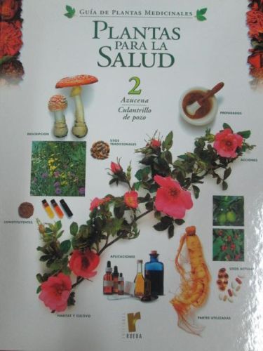 Portada del libro de PLANTAS PARA LA SALUD. 2. AZUCENA. CULANTRILLO DE POZO.