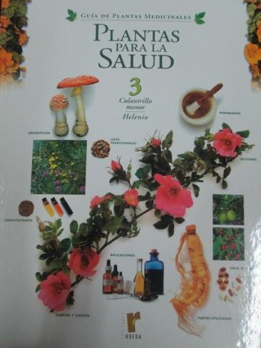 Portada del libro de PLANTAS PARA LA SALUD. 3. CULANTRILLO MENOR. HELENIO