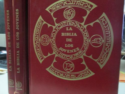 Portada del libro de LA BIBLIA DE LOS JOVENES (3 VOLUMENES)
