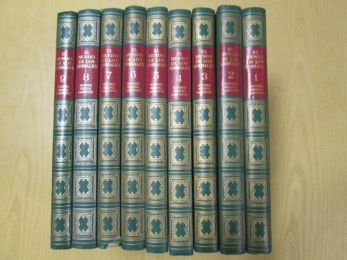 Portada del libro de EL MUNDO DE LOS ANIMALES (9 VOLÚMENES)