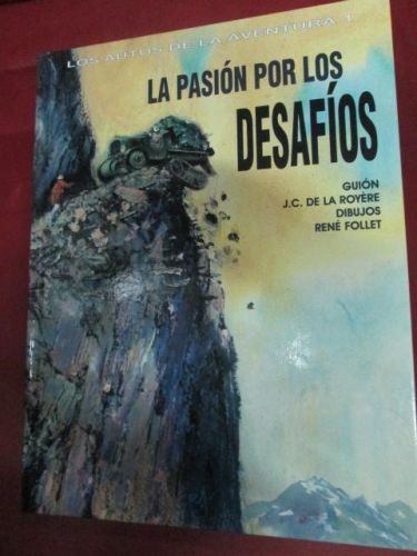 Portada del libro de LA PASIÓN POR LOS DESAFÍOS (LOS AUTOS DE LA AVENTURA 1)
