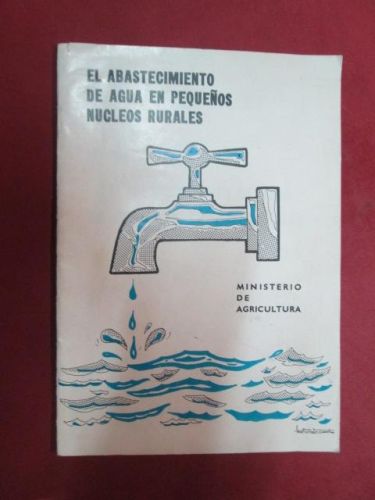Portada del libro de EL ABASTECIMIENTO DE AGUA EN PEQUEÑOS NUCLEOS RURALES