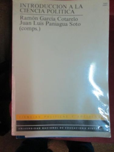 Portada del libro de INTRODUCCIÓN A LA CIENCIA POLITICA.