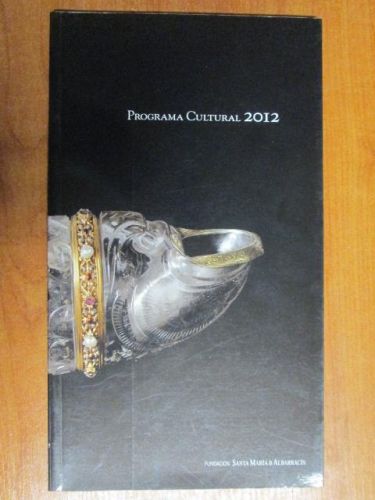 Portada del libro de PROGRAMA CULTURAL 2012