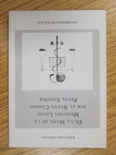Portada del libro de DE LA MANO DE LA MEDICINA LEGAL POR EL NUEVO CÓDIGO PENAL ESPAÑOL