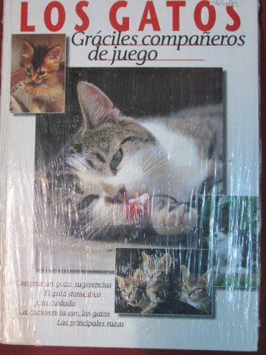 Portada del libro de LOS GATOS. GRÁCILES COMPAÑEROS DE JUEGOS.