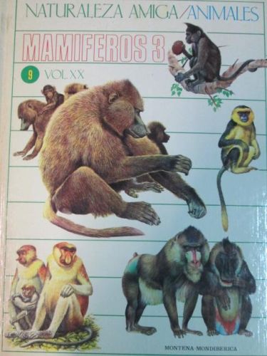 Portada del libro de NATURALEZA AMIGA/ANIMALES. MAMIFEROS 3.