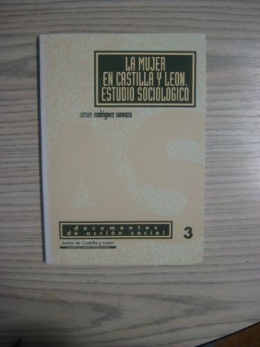Portada del libro de LA MUJER EN CASTILLA Y LEÓN. ESTUDIO SOCIOLÓGICO