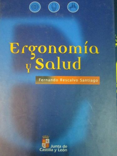 Portada del libro de ERGONOMÍA Y SALUD