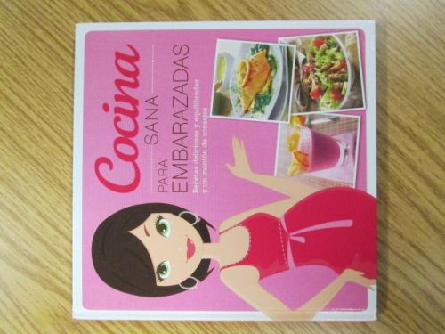 Portada del libro de COCINA SANA PARA EMBARAZADAS. Recetas sanas y equilibradas y un montón de consejos