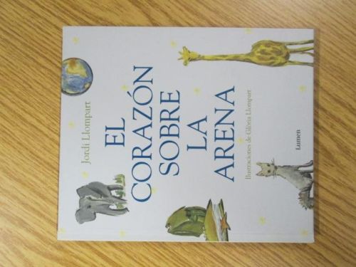 Portada del libro de EL CORAZÓN SOBRE LA ARENA