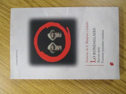 Portada del libro de LA RONDALLAIRE. Tercera serie. Cuentos porpulars catalans.