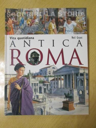 Portada del libro de SCOPIRE LA STORIA. ANTICA ROMA.