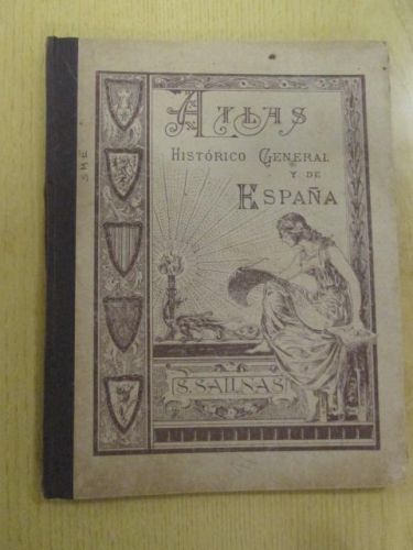 Portada del libro de ATLAS HISTÓRICO GENERAL Y DE ESPAÑA