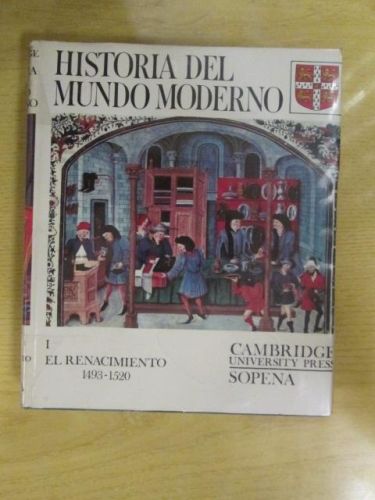 Portada del libro de HISTORIA DEL MUNDO MODERNO. Tomos I-XII