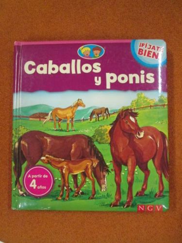 Portada del libro de CABALLOS Y PONIS.