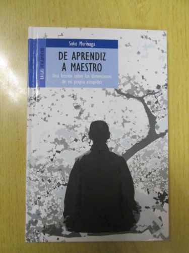 Portada del libro de DE APRENDIZ A MAESTRO. Una lección sobre las dimensiones de mi propia estupidez.
