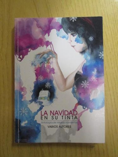 Portada del libro de LA NAVIDAD EN SU TINTA. Antología de relatos navideños.