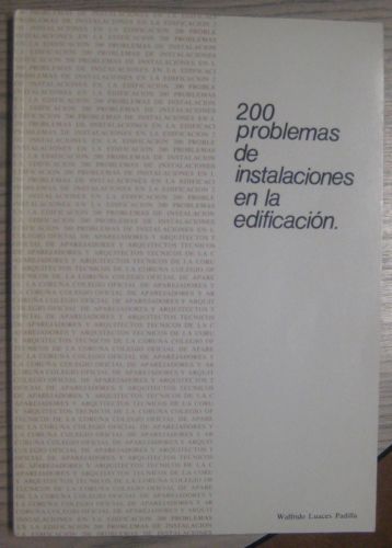 Portada del libro de 200 PROBLEMAS DE INSTALACIONES EN LA EDIFICACIÓN