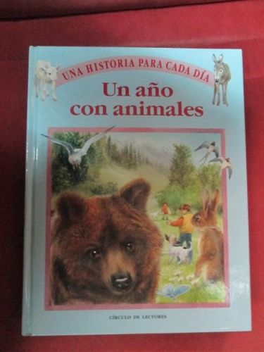 Portada del libro de UN AÑO CON ANIMALES, UNA HISTORIA PARA CADA DÍA