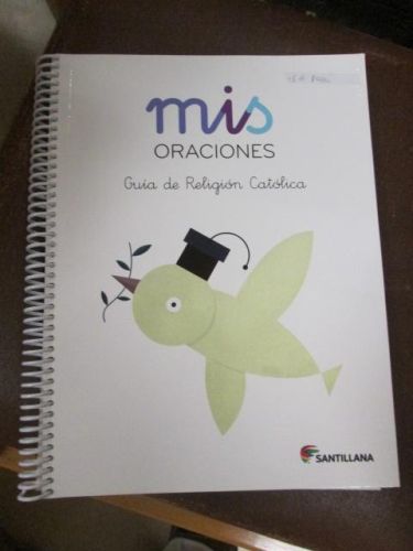 Portada del libro de MIS ORACIONES. Guía de religión católica