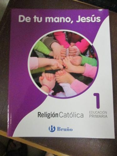 Portada del libro de DE TU MANO, JESÚS. 1. EDUCACIÓN PRIMARIA