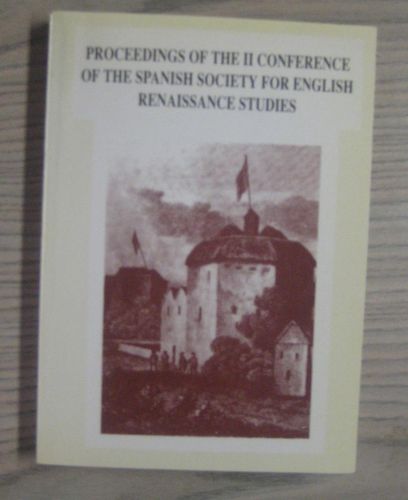 Portada del libro de PROCEEDINGS OF THE II CONFERENCE OF THE SPANISH SOCIETY FOR ENGLISH RENAISSANCE STUDIES