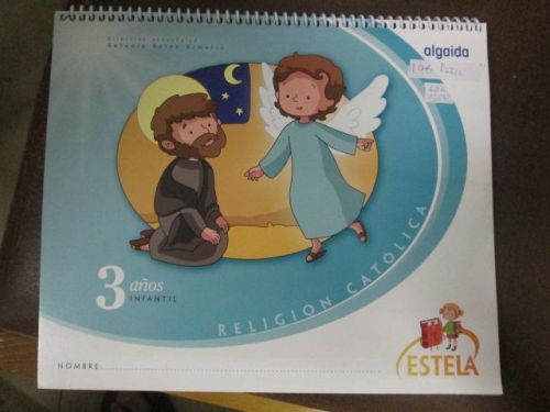 Portada del libro de LIBRO DE TEXTO RELIGIÓN CATÓLICA. 3 AÑOS.