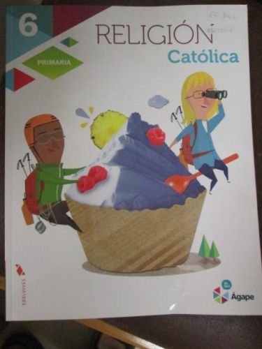 Portada del libro de RELIGIÓN CATÓLICA. 6 PRIMARIA