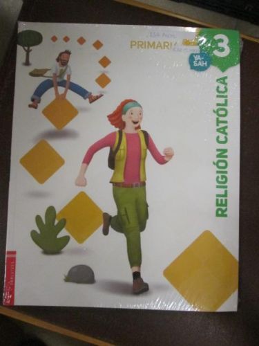 Portada del libro de RELIGIÓN CATÓLICA. 3 PRIMARIA. YASAH