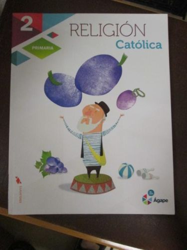 Portada del libro de RELIGIÓN CATÓLICA. 2 PRIMARIA. YASAH