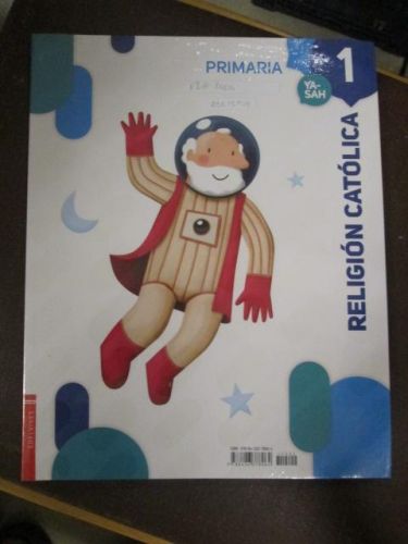 Portada del libro de RELIGIÓN CATÓLICA. 1 PRIMARIA. YASAH