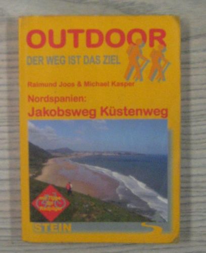 Portada del libro de OUTDOOR. DER WEG IST DAS ZIEL. NORDSPANIEN: JAKOBSWEG KUESTENWEG