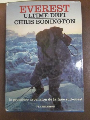 Portada del libro de EVEREST. ULTIME DEFI. La preimiére ascension de la face sud-ouest