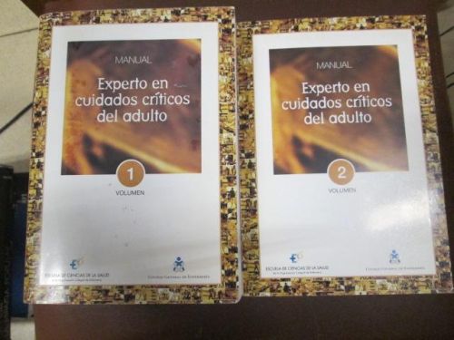 Portada del libro de EXPERTO EN CUIDADOS CRITICOS DEL ADULTO.MANUAL.VOL1Y2