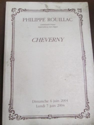 Portada del libro de CHEVERNY