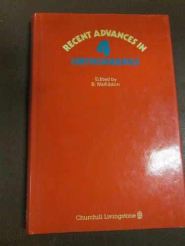 Portada del libro de RECENT ADVANCES IN ORTHOPAEDICS