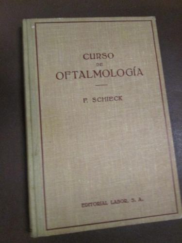 Portada del libro de CURSO DE OFTALMOLOGIA