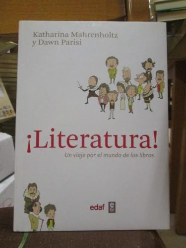 Portada del libro de ¡LITERATURA! Un viaje por el mundo de los libros