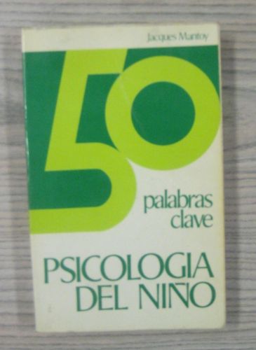 Portada del libro de PSICOLOGIA DEL NIÑO