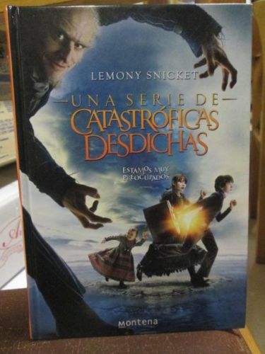 Portada del libro de UNA SERIE DE CATASTRÓFICAS DESDICHAS Estamos muy preocupados