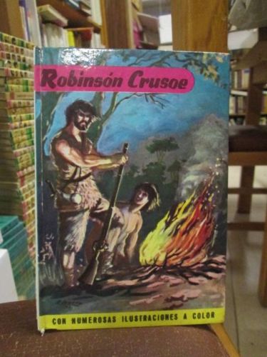 Portada del libro de ROBINSON CRUSOE