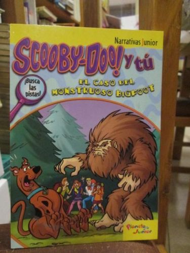 Portada del libro de SCOOBY DOO! Y TÚ El caso del monstruoso Bigfoot